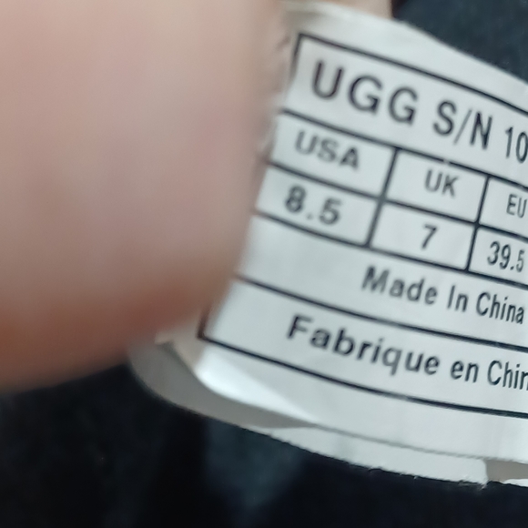 Ugg Australia black suede boots - Picture 5 of 7